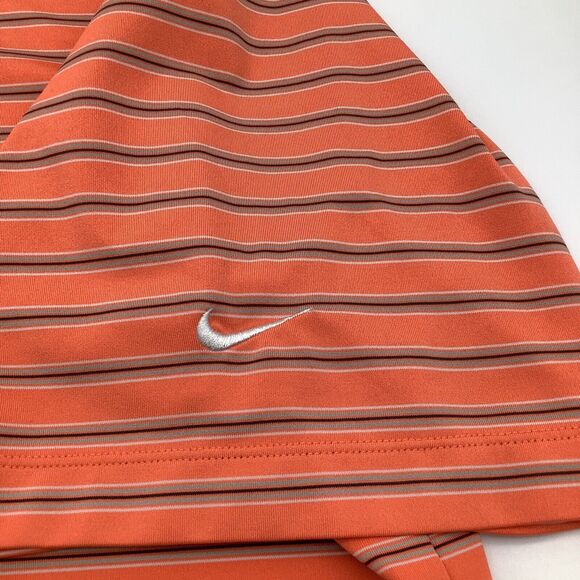 Nike Golf Mens Short Sleeve‎ Dri Fit Golf Polo Orange Size XL - Picture 6 of 9